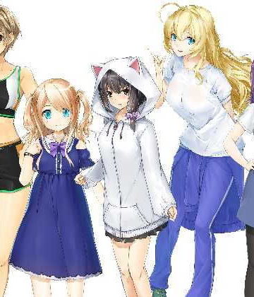 ジークンソフト★表情追加キャラクター005[スレンダー]