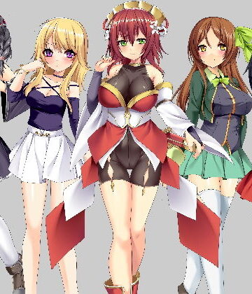 ジークンソフト★萌えキャラ着せ替え28[ファンタジー]