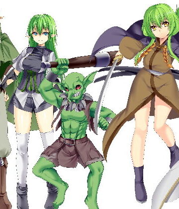 ジークンソフト★萌えキャラ着せ替え35[ファンタジー]