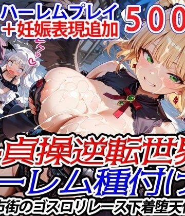 爆乳ハーレムファンタジア★新・貞操逆転世界のハーレム種付け士〜旧市街のゴスロリレース下着堕天使編〜（妊娠要素あり）[巨乳]