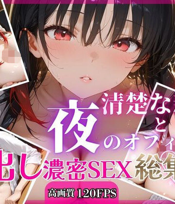 RinoRino★清楚な新人と夜のオフィスで中出し濃密SEX【総集編】[OL]