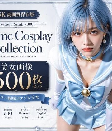 Elsefield Studio★6K高画質保存版｜Elsefield Studio 0003 Anime Cosplay Collection｜アニメセーラー服風コスプレ美女画像500枚セット[ファンタジー]