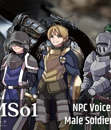 ボイスレック★NMSo1:NPC Male Soldiers Vol.1[音声付き]