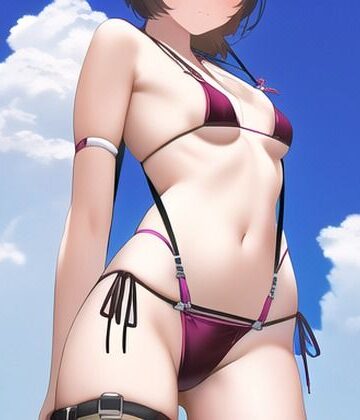 まんすじラボ★紐ビキニで合法公開露出[全年齢向け]