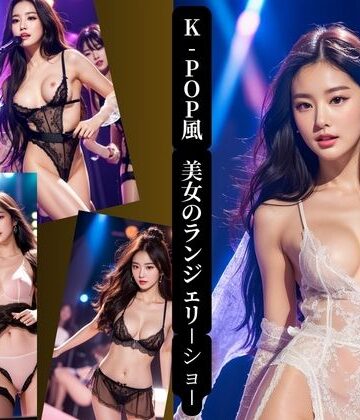 AIプロデューサー★K-pop風美女の美女のランジェリーショー[アイドル・芸能人]