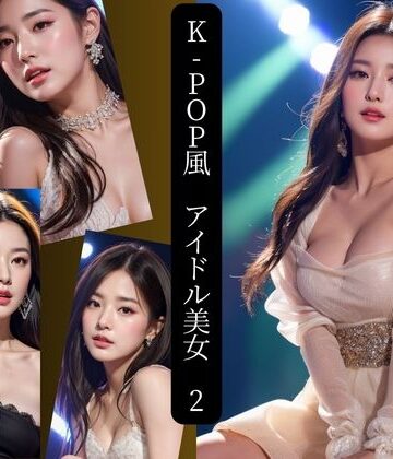 AIプロデューサー★K-pop風 アイドル美女 2[イラスト・CG集]
