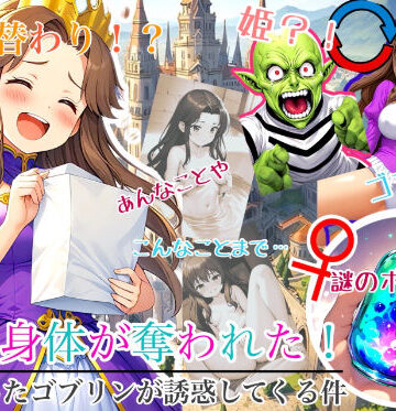 入れ替わり研究所★【入れ替わり・漫画】入れ替わり 姫の身体が奪われた！俺の幼なじみの身体になったゴブリンが俺のことを誘惑してくる件[性転換・女体化]
