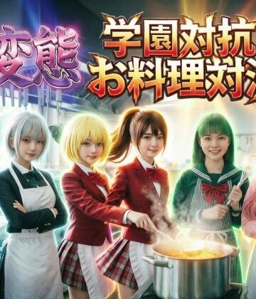 AI IMEKURI★裸にエプロン 学園対抗変態お料理対決[3DCG]