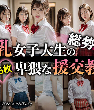 DTS dream factory★総勢8人！美乳女子大生の卑猥な援交教育[制服]